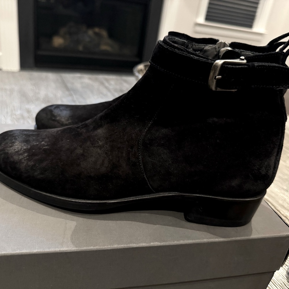 Men’s Size 10 John Varvatos Lafayette Shawl Boots